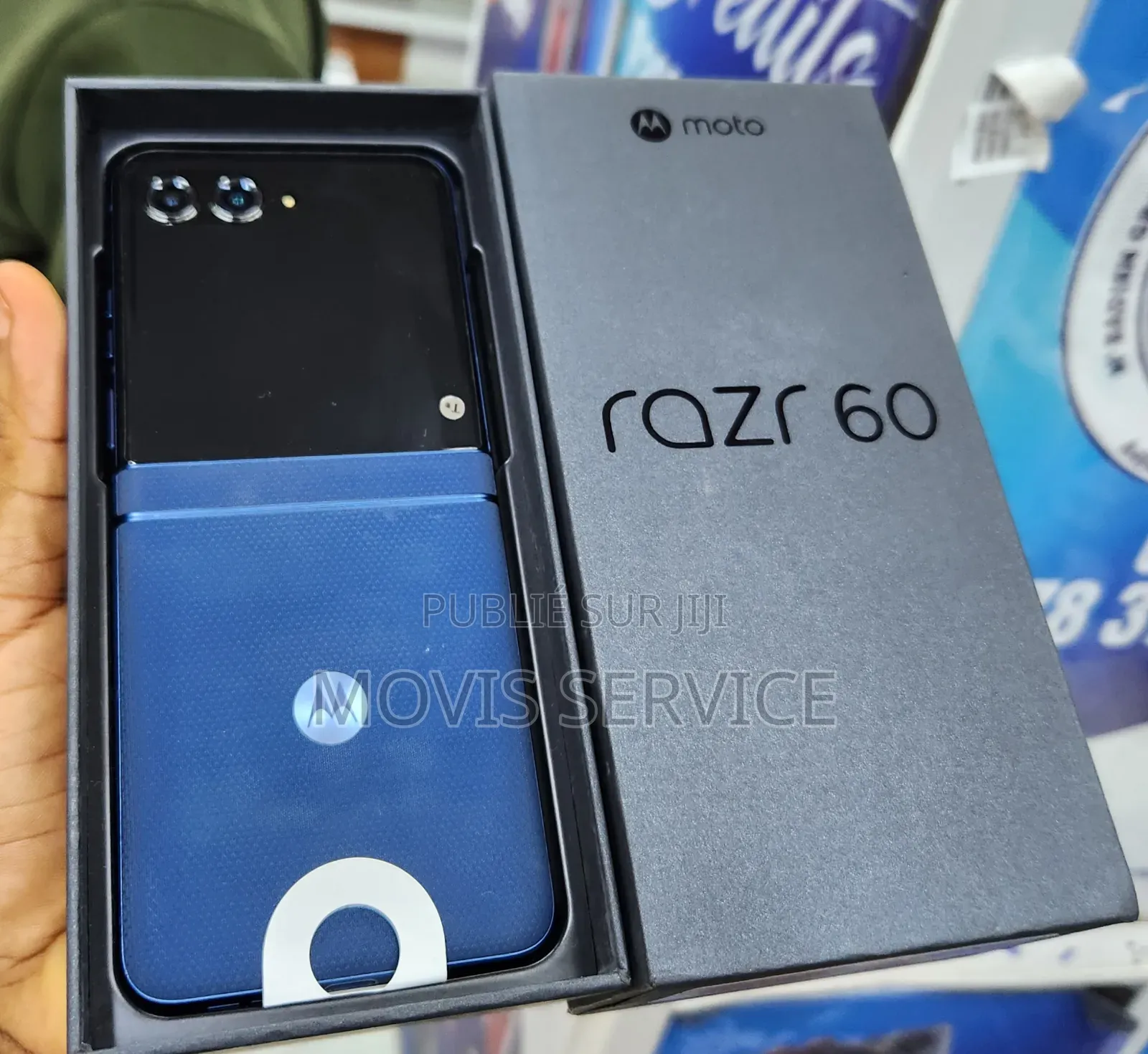 Nouveau Motorola Razr 60 256 GB Bleu