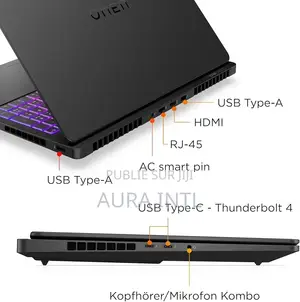 Nouveau Ordinateur portable HP Omen Max 16 32GB AMD Ryzen 9 SSD 1T
