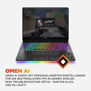Nouveau Ordinateur portable HP Omen Max 16 32GB AMD Ryzen 9 SSD 1T