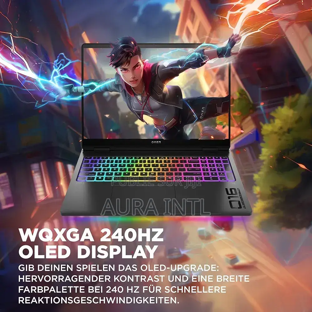 Nouveau Ordinateur portable HP Omen Max 16 32GB AMD Ryzen 9 SSD 1T