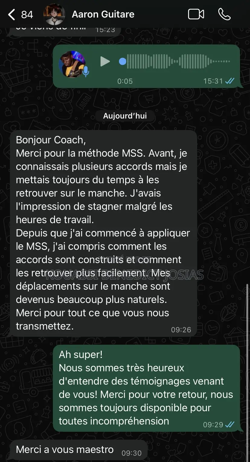 MSS Guitar Method: Maîtrisez La Guitare en 90 Jours( Méthode Complète)