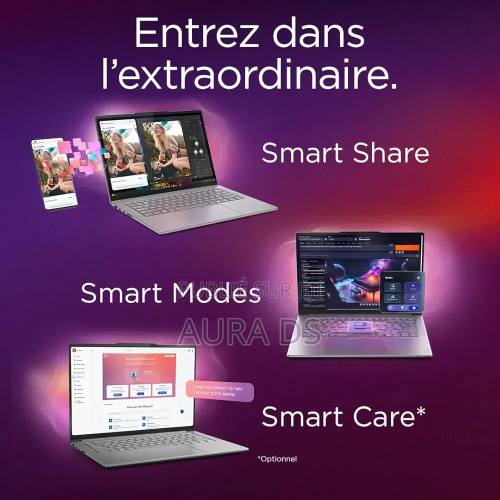 Nouveau Lenovo Yoga 7 15ITL5 32GB Intel Core Ultra 9 SSD 1T