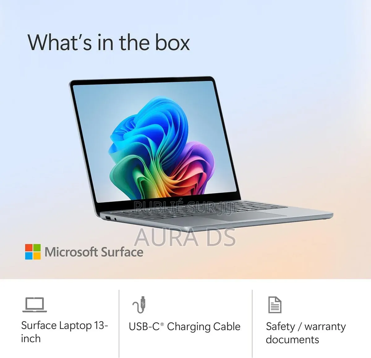 Nouveau Microsoft Surface Laptop 7 16GB Qualcomm Snapdragon X Elite SSD