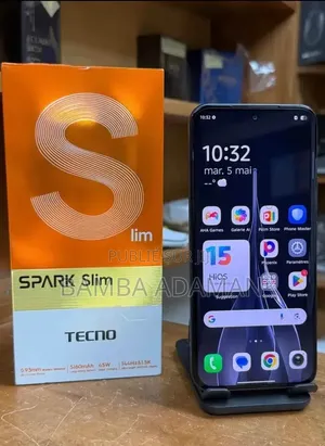 Nouveau Tecno Spark Slim 256 GB Bleu