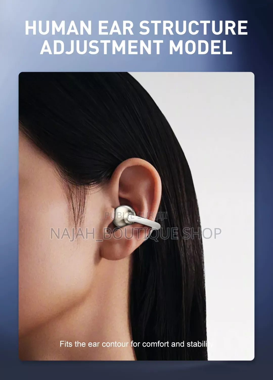 Écouteurs Sans Fil À Clip d'Oreille H8