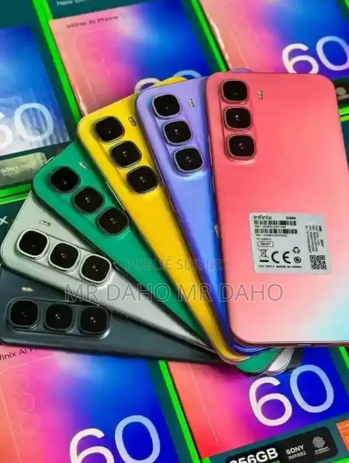 Nouveau Infinix Hot 60 Pro+ 256 GB Argenté
