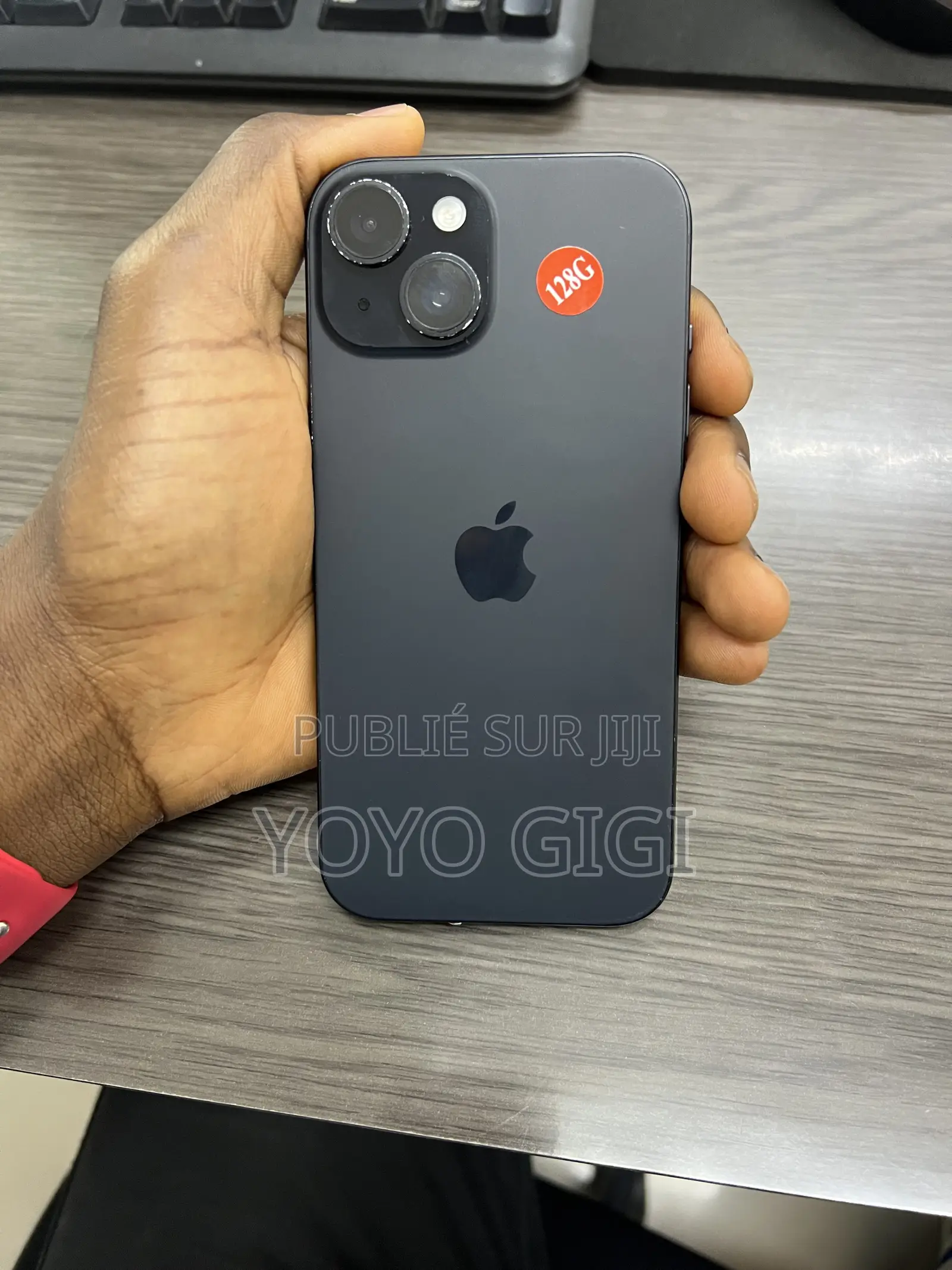 Apple iPhone 15 128 GB Noir