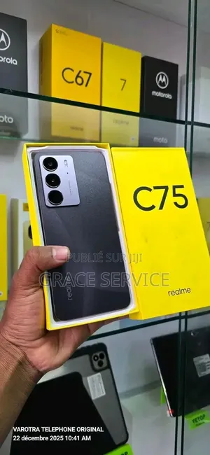 Nouveau Realme C75x 256 GB Bronze