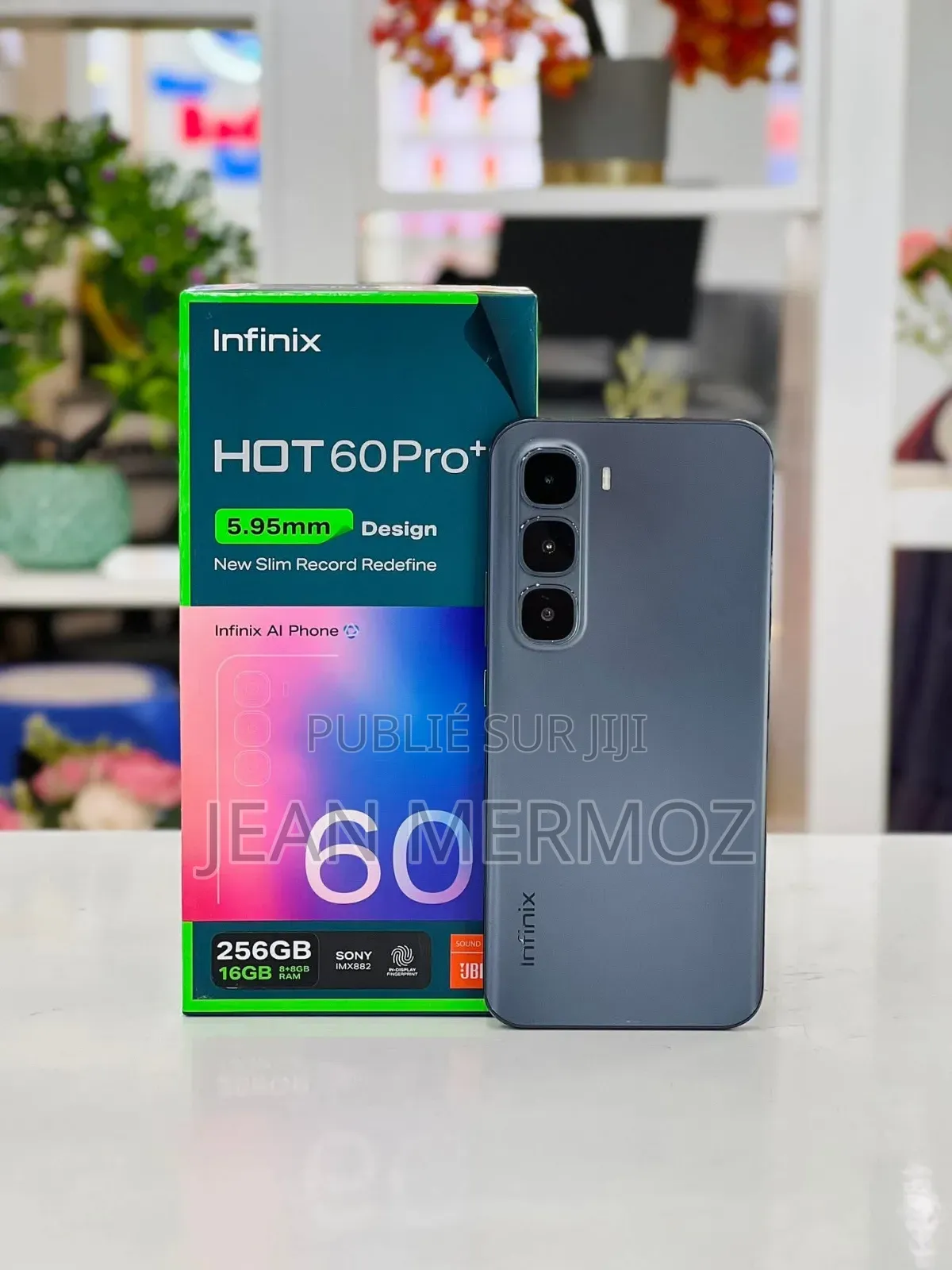 Nouveau Infinix Hot 60 Pro+ 256 GB Noir