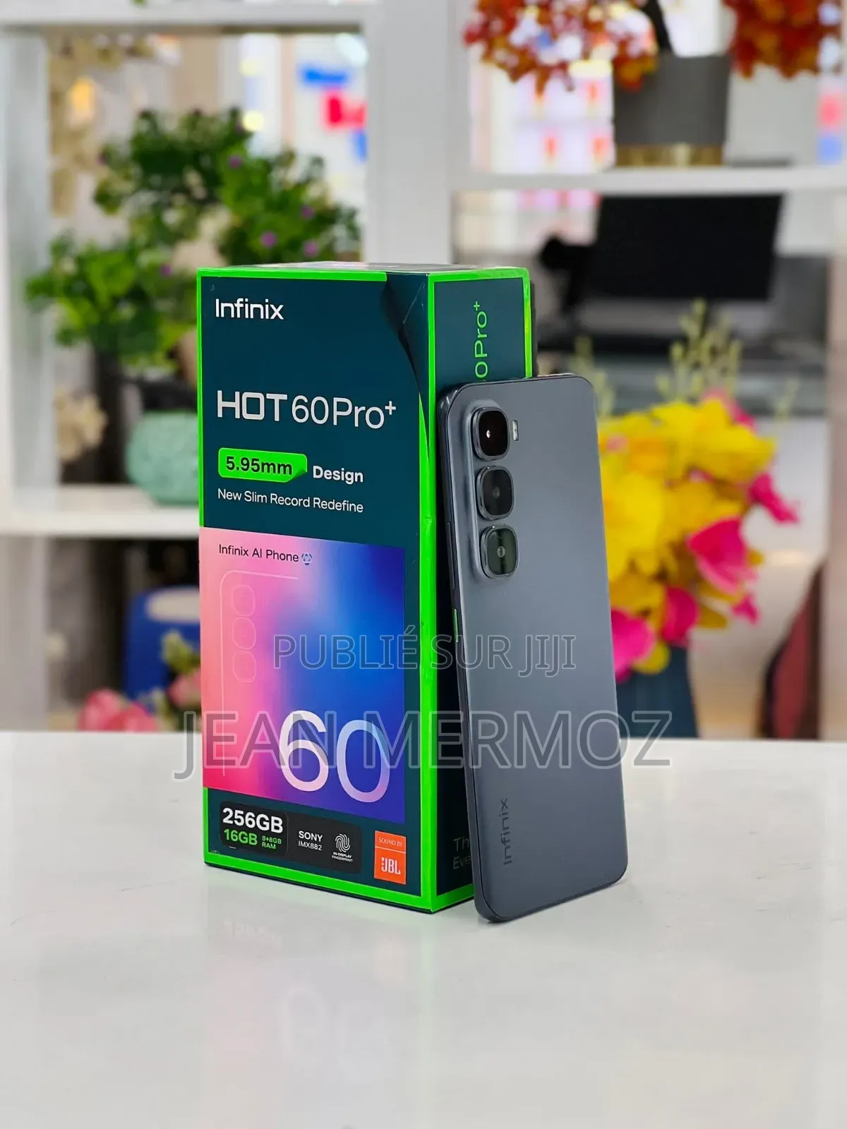 Nouveau Infinix Hot 60 Pro+ 256 GB Noir