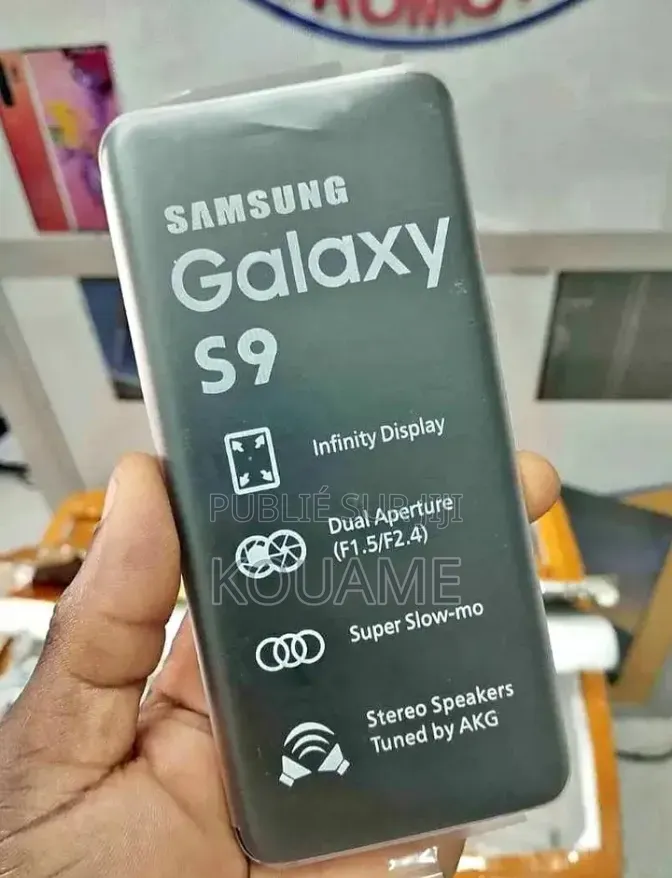 Nouveau Samsung Galaxy S9 128 GB Noir