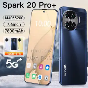 Nouveau Tecno Spark 20 Pro Plus 256 GB Bleu