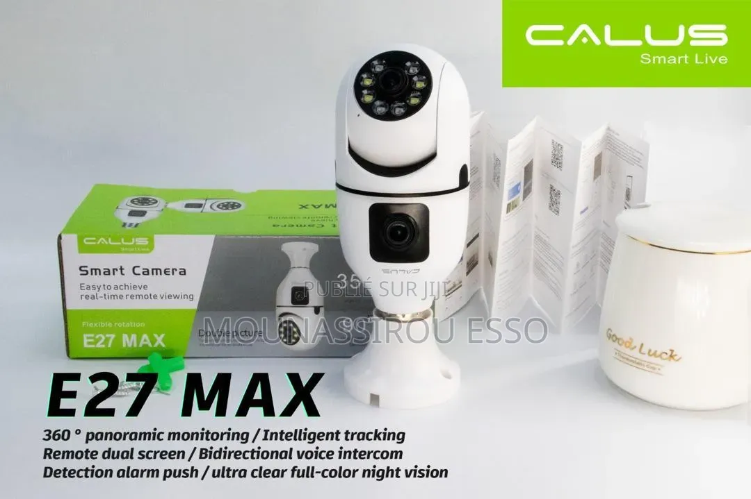 Smart Camera De Surveillance Double Objectifs