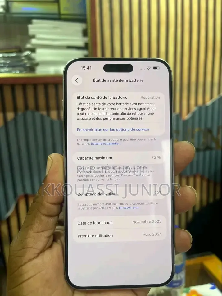 Nouveau Apple iPhone 15 Pro 256 GB Autre