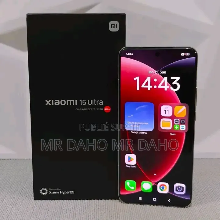 Nouveau Xiaomi 15 Ultra 512 GB Noir
