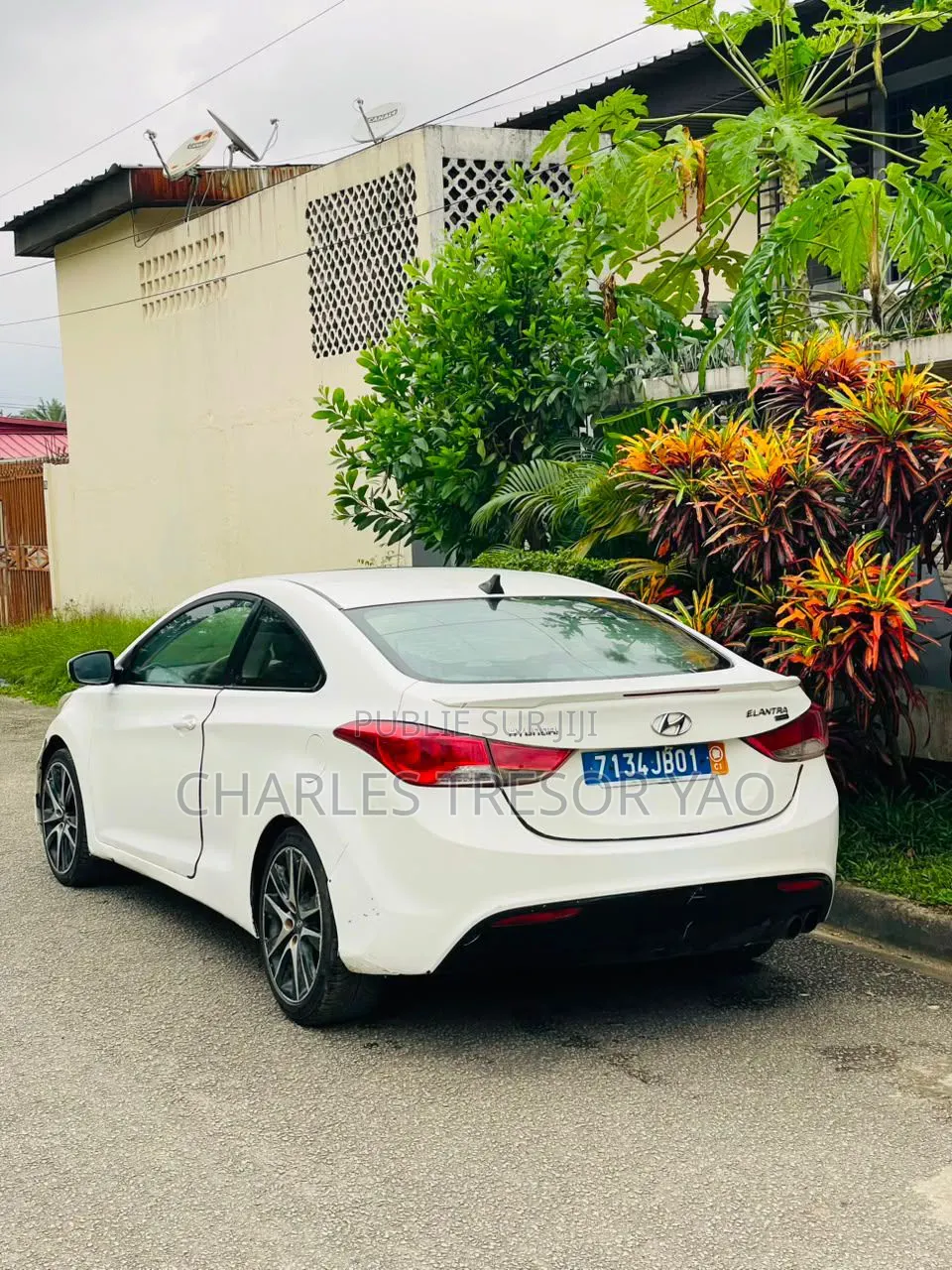 Hyundai Elantra GT 2013 Blanc