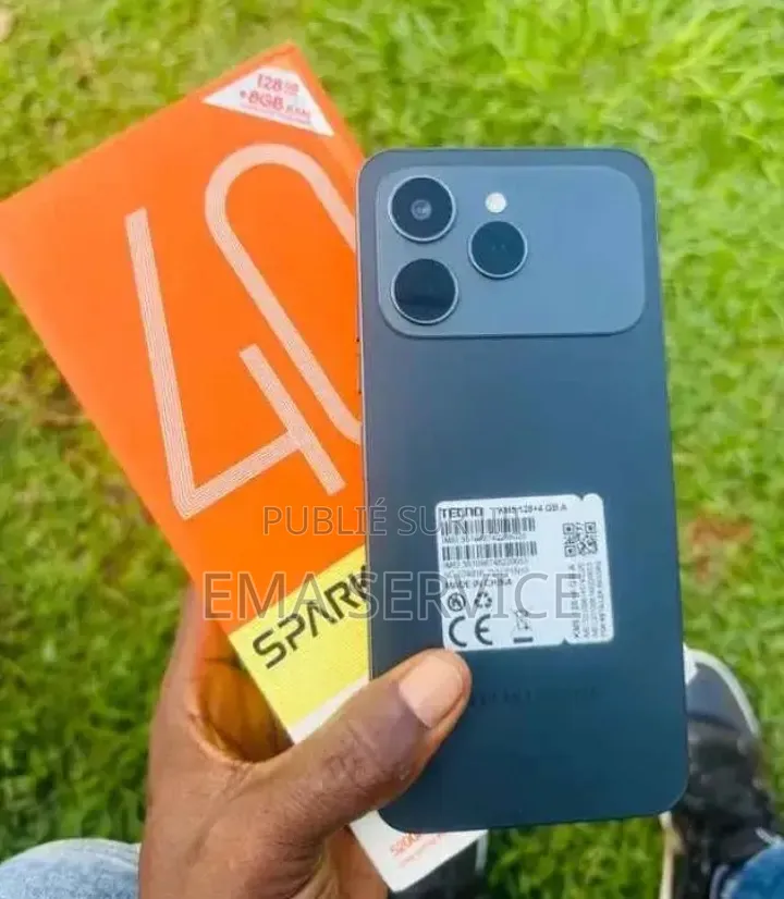 Nouveau Tecno Spark 40 128 GB Bleu