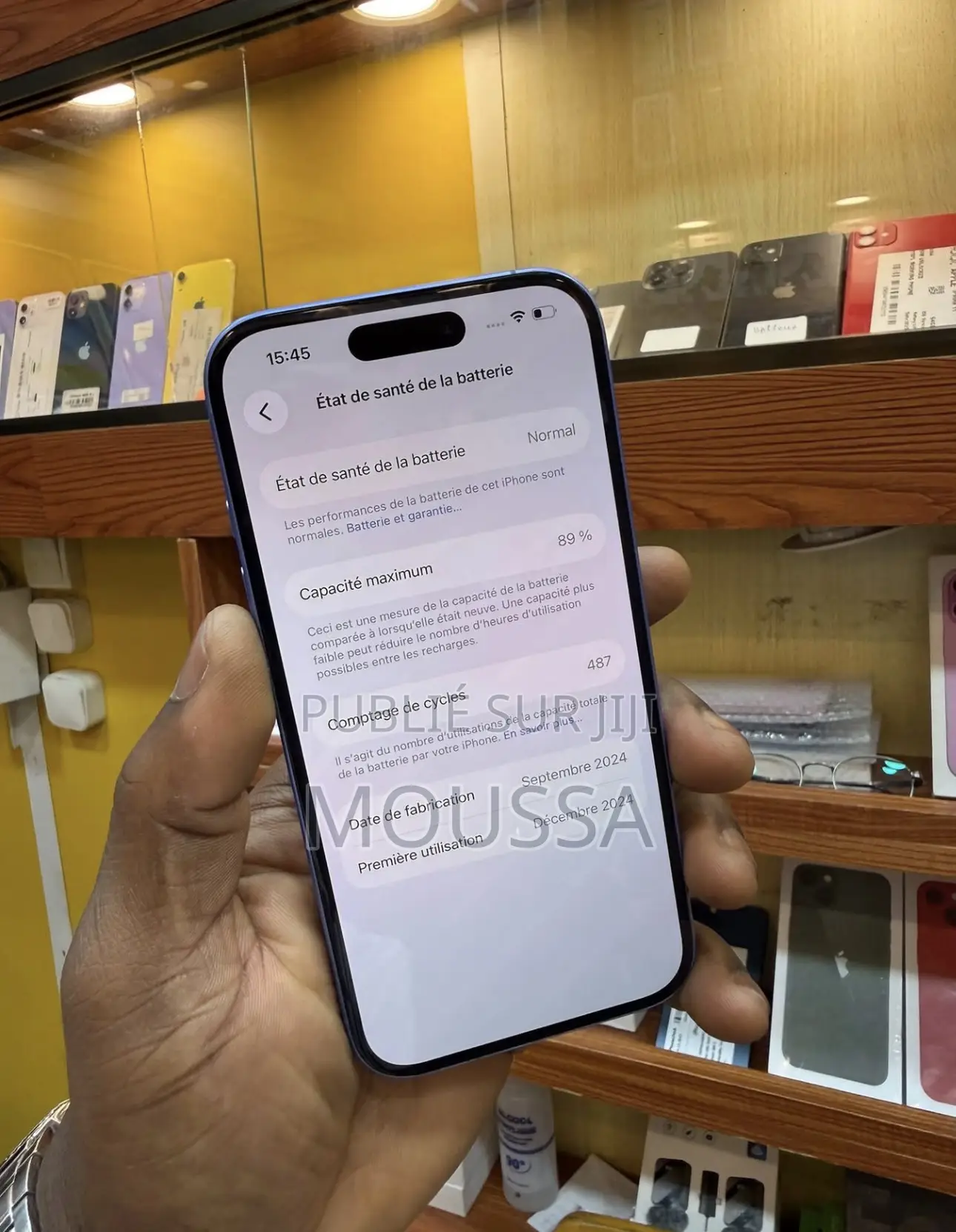 Nouveau Apple iPhone 16 Plus 256 GB Bleu