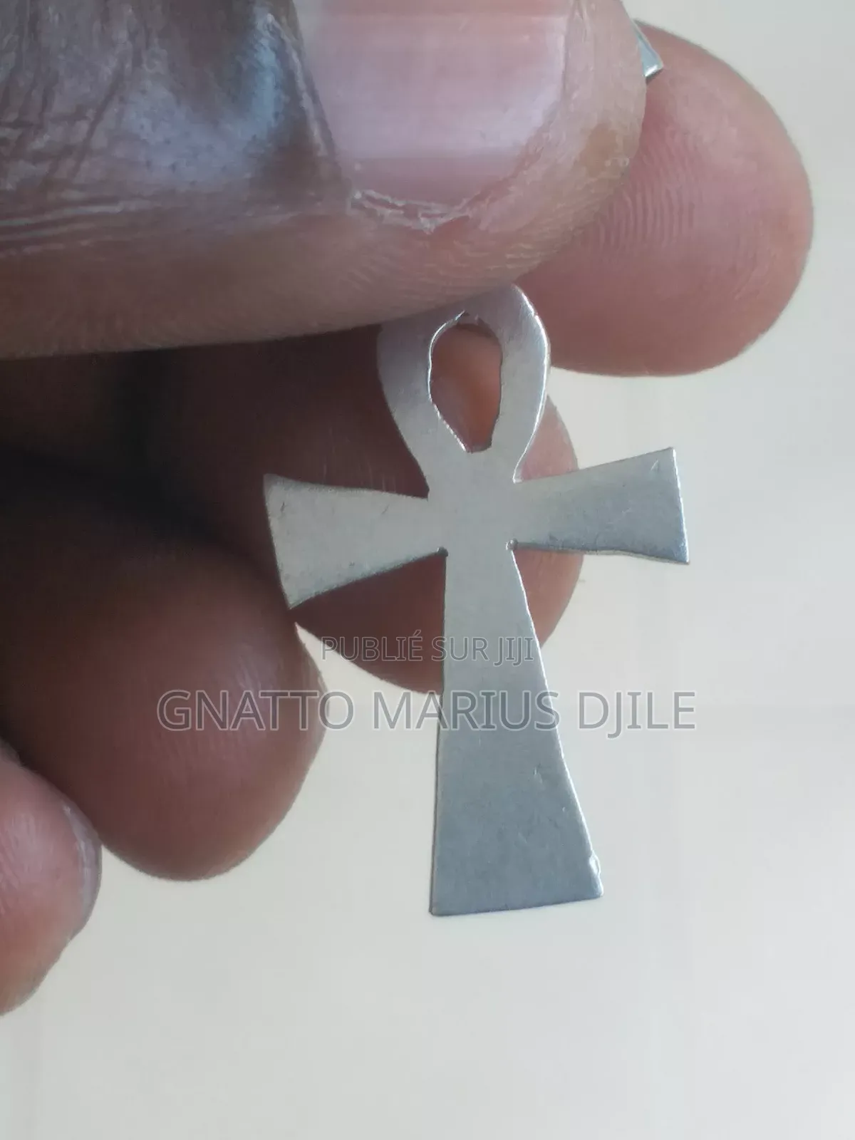 Médaille Croix d'Henk en Argent Blanc