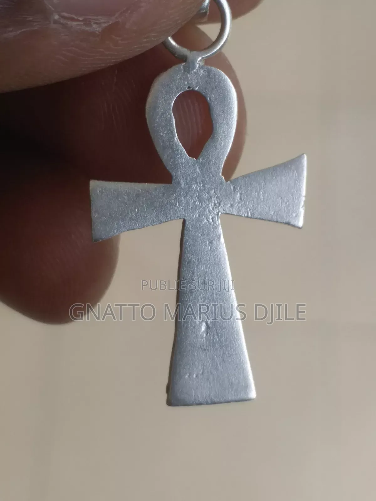 Médaille Croix d'Henk en Argent Blanc