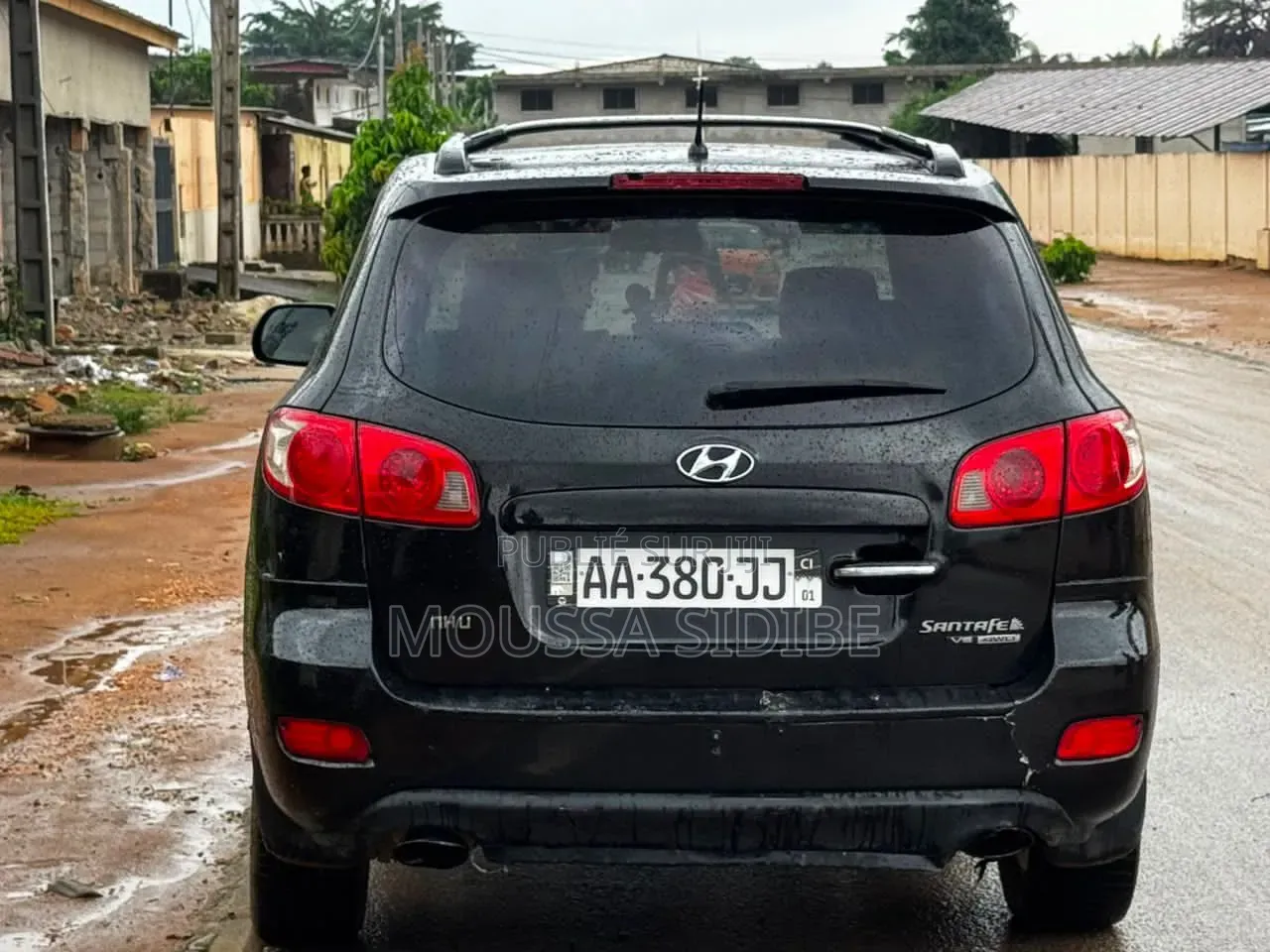 Hyundai Santa Fe 2.4 2008 Noir