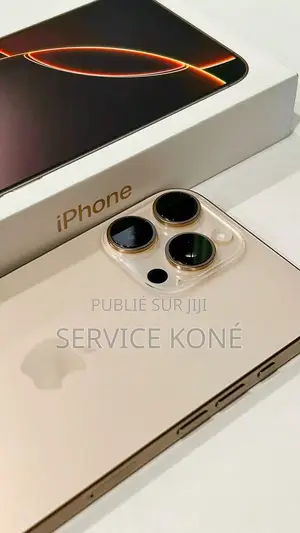 Nouveau Apple iPhone 16 Pro Max 512 GB Doré