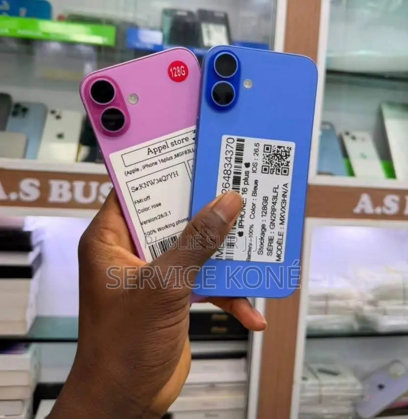 Nouveau Apple iPhone 16 Plus 128 GB Violet
