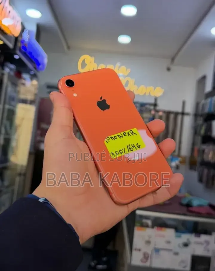 Nouveau Apple iPhone XR 64 GB Rouge