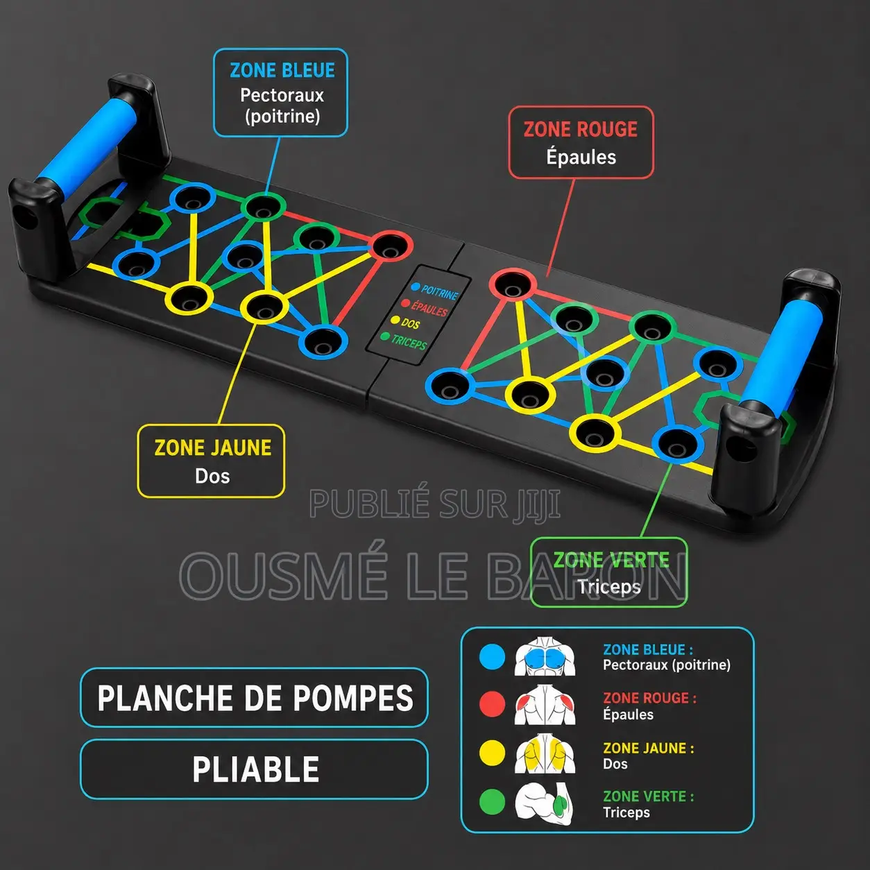 Planche De Pompes Multifonction Pliable