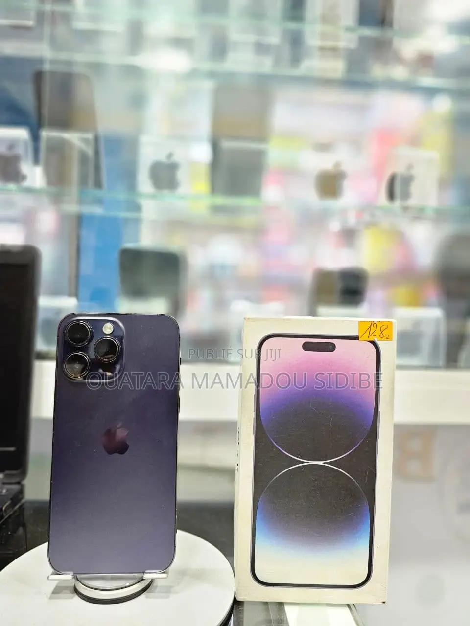 Nouveau Apple iPhone 14 Pro Max 128 GB Noir