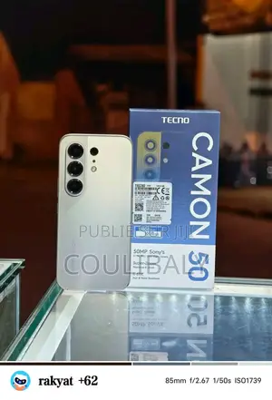 Nouveau Tecno Camon 50 Pro 256 GB Blanc