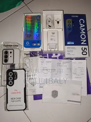 Nouveau Tecno Camon 50 Pro 256 GB Blanc