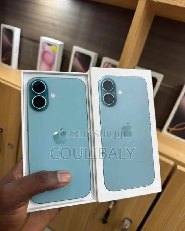 Nouveau Apple iPhone 16 128 GB Vert