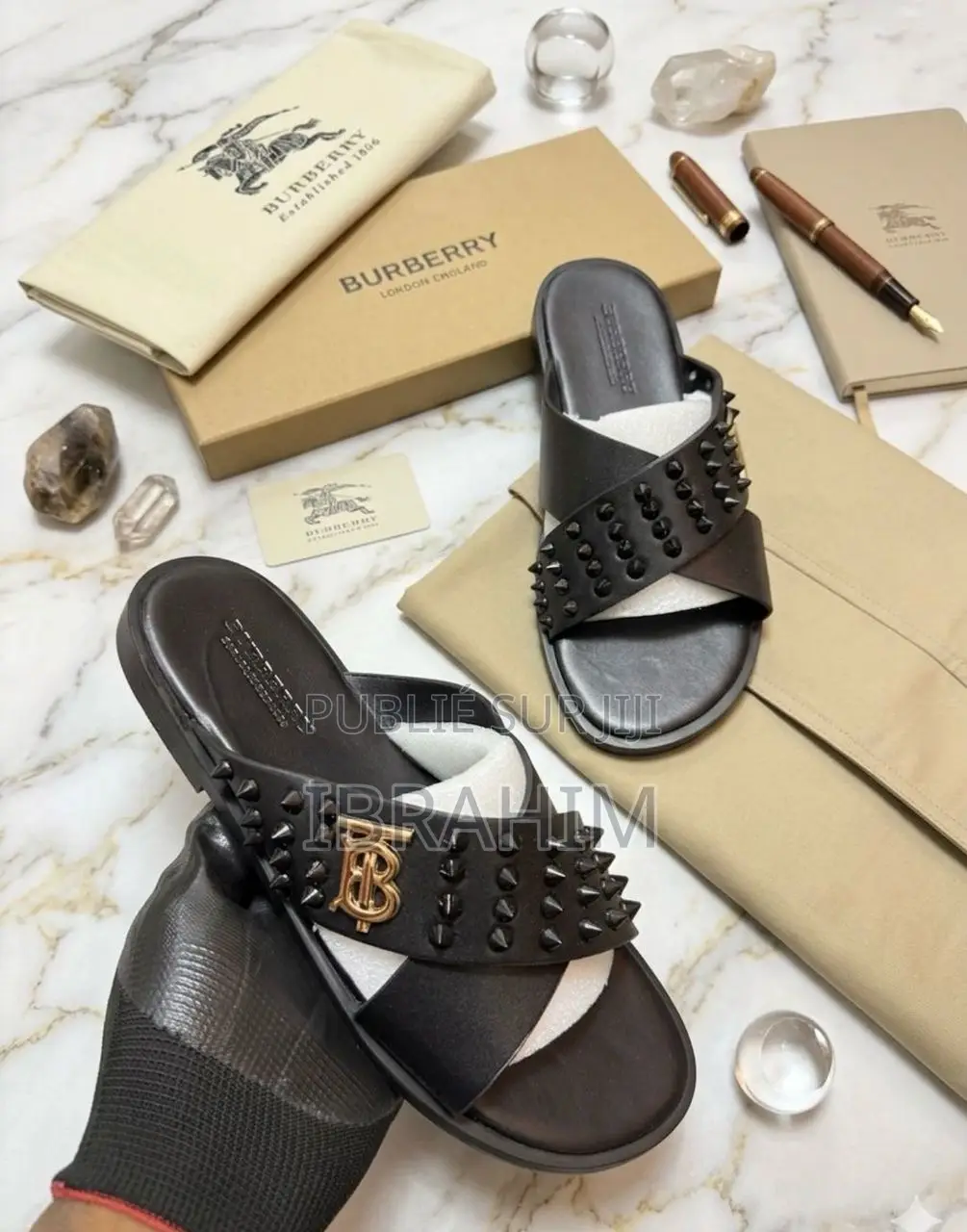 Sandales Homme Élégantes, Confortables Et Résistantes
