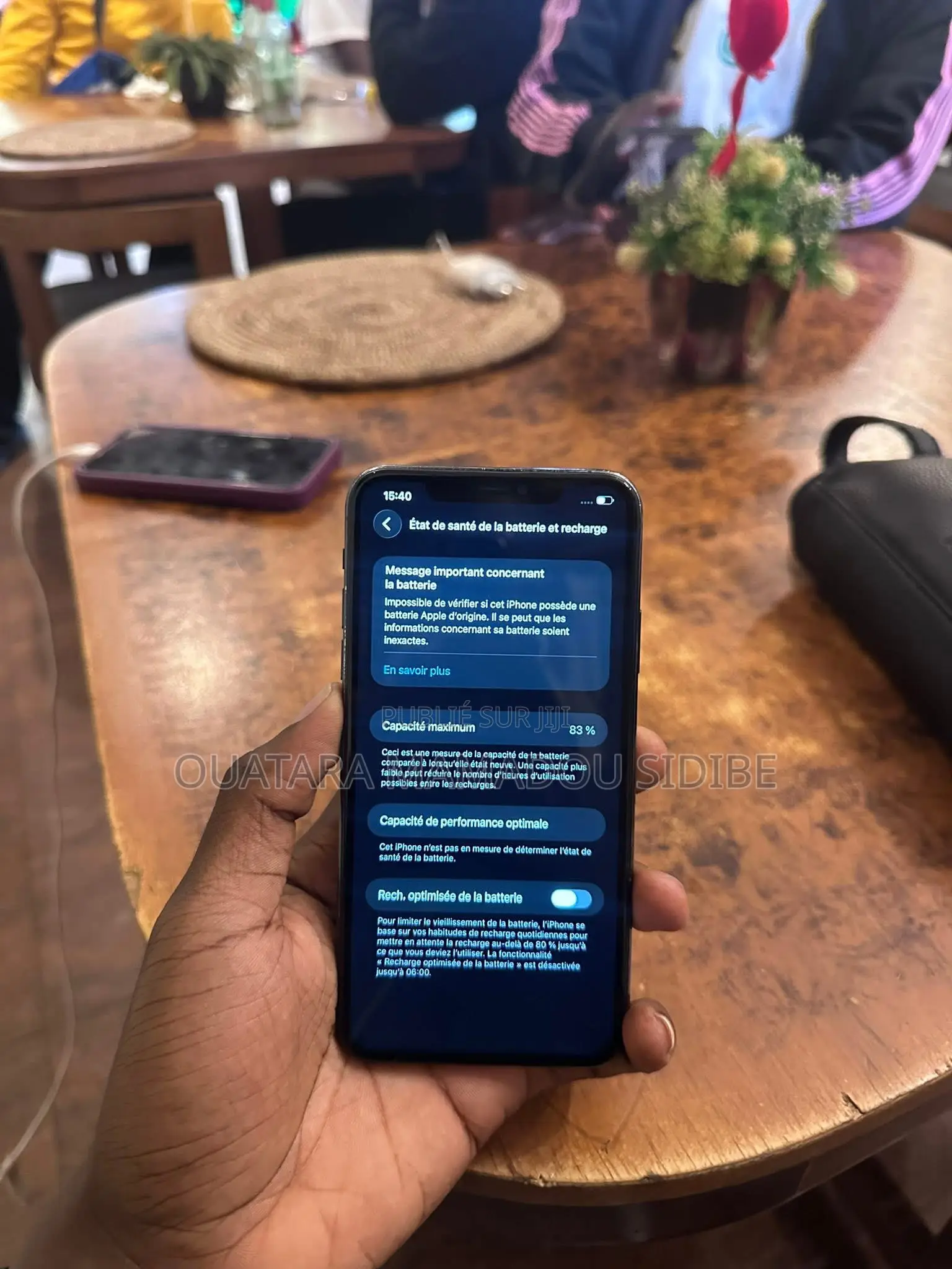 Apple iPhone 11 Pro Max 64 GB Noir