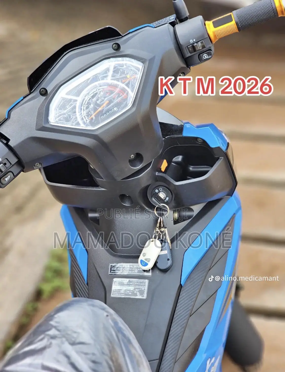 Nouveau KTM RC 125 2026 Bleu