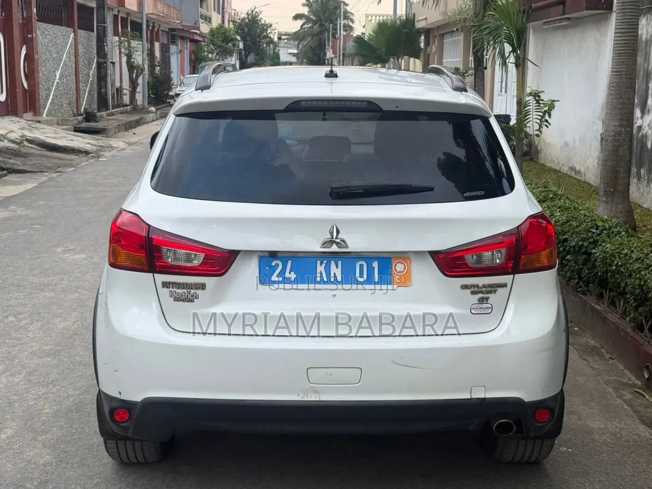 Mitsubishi Outlander 2016 Blanc