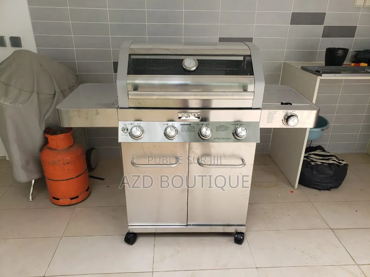 Barbecue À Gaz Importé Des Usa Avec Plusieurs Brûleurs