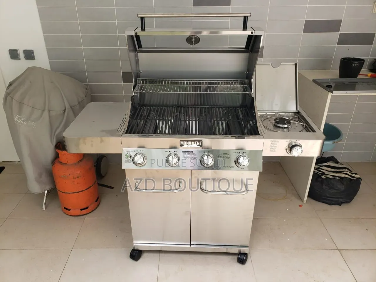 Barbecue À Gaz Importé Des Usa Avec Plusieurs Brûleurs