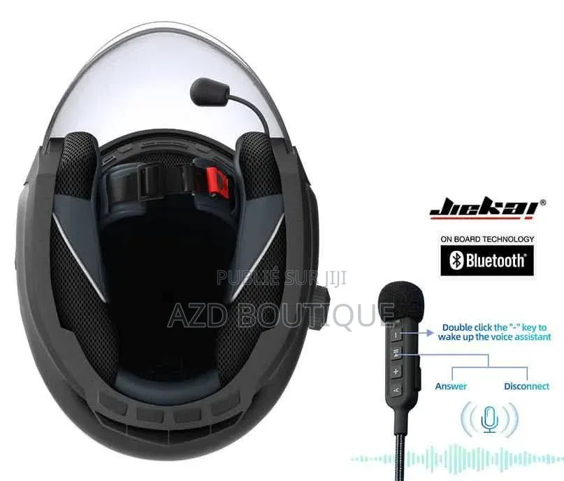Casque Motards Avec Plusieurs Teintes De Visière Bluetooth Intégré