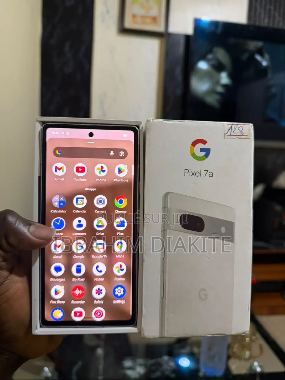 Google Pixel 7a 128 GB Blanc
