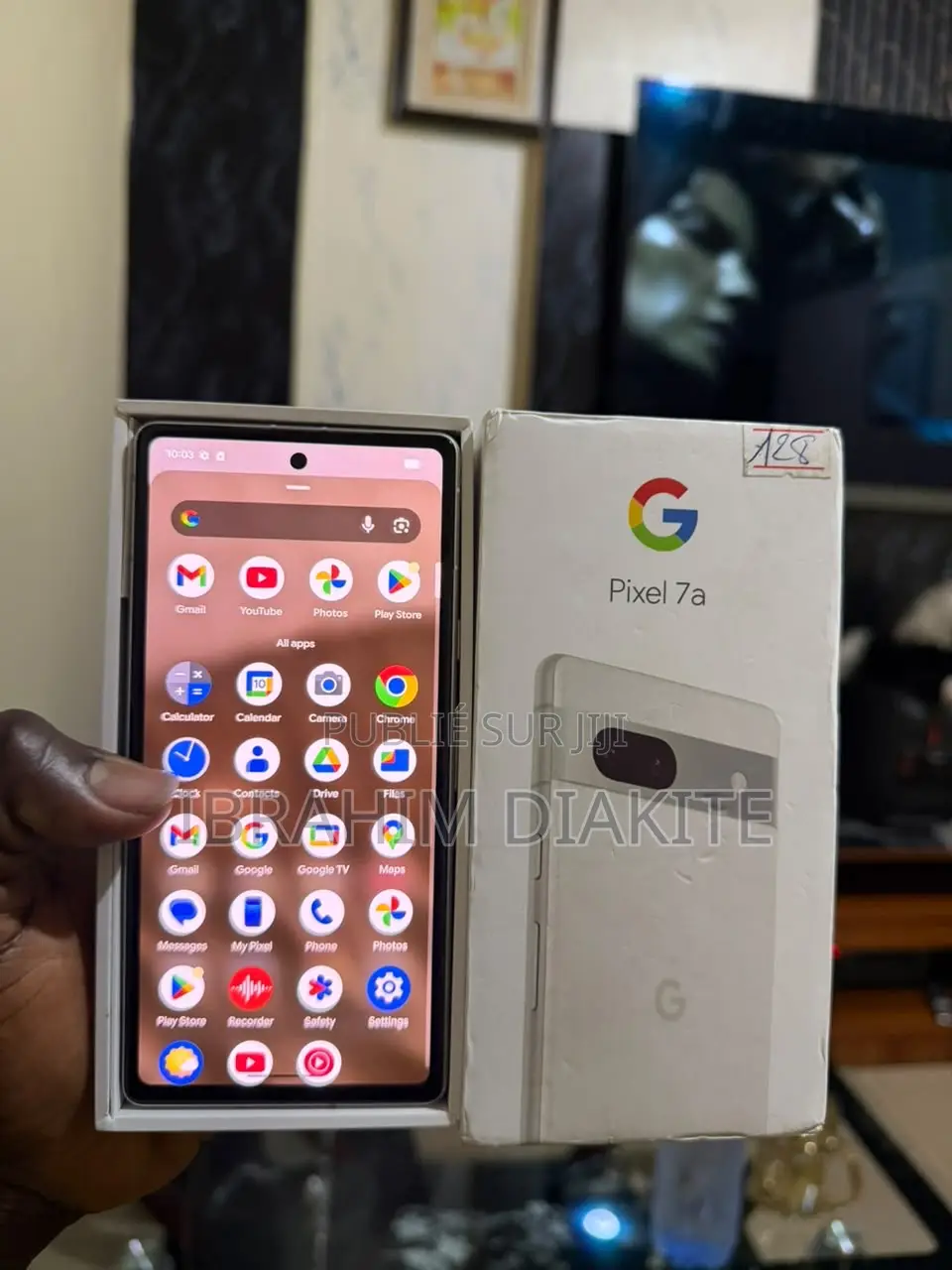 Google Pixel 7a 128 GB Blanc
