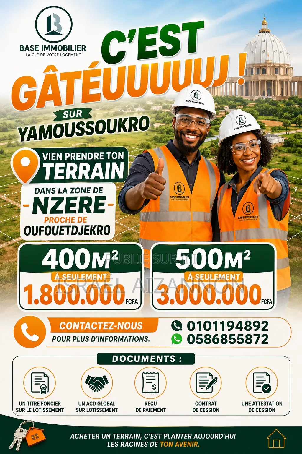 Terrain en Vente