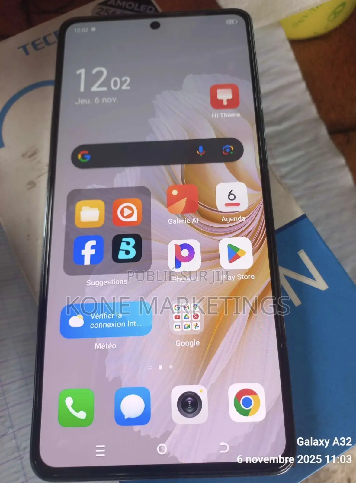 Nouveau Tecno Camon 20 128 GB Autre