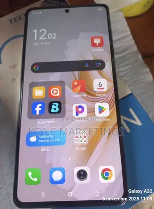 Nouveau Tecno Camon 20 128 GB Autre