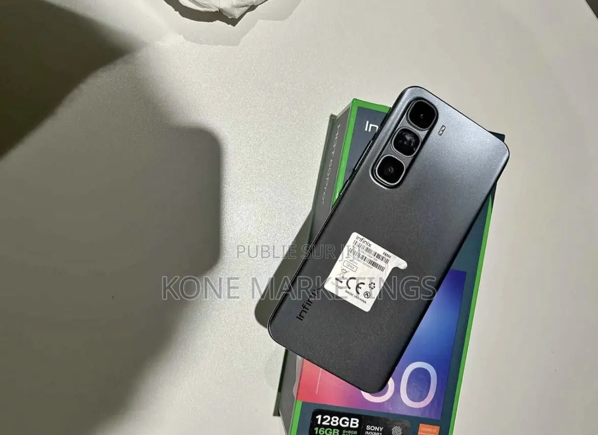 Nouveau Infinix Hot 60 Pro+ 256 GB Noir