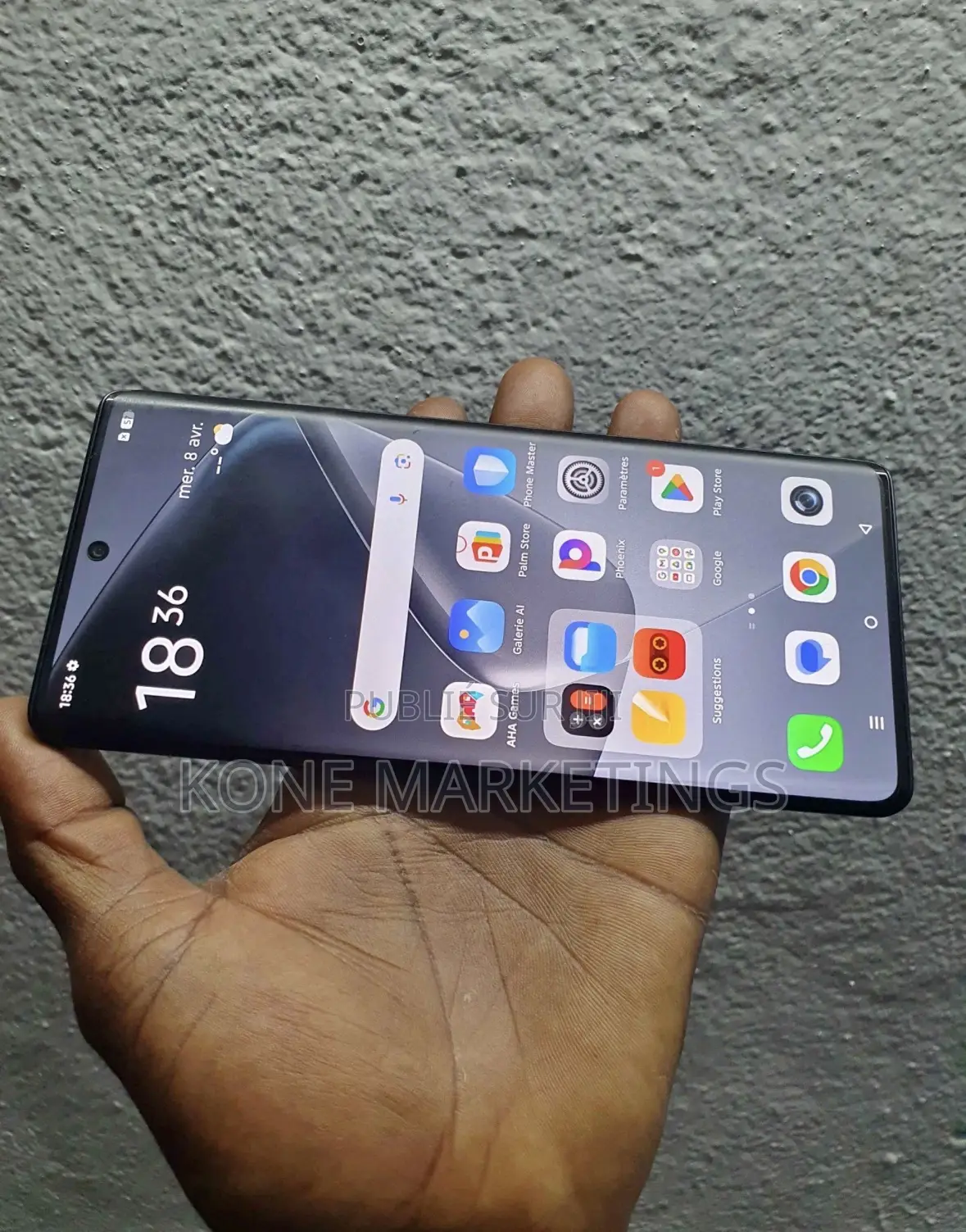 Nouveau Infinix Hot 50 Pro+ 4G 256 GB Noir