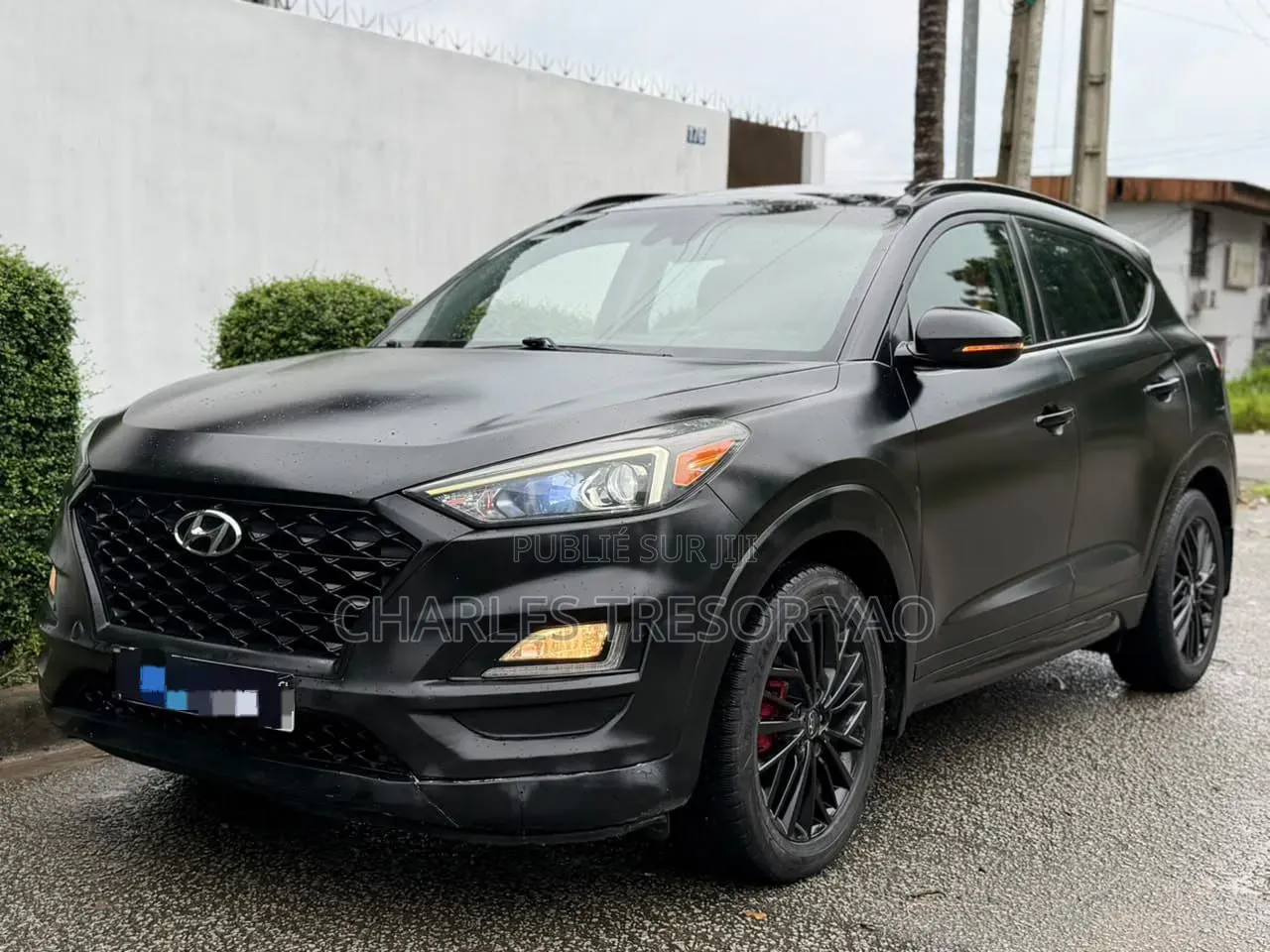 Hyundai Santa Fe Limited AWD 2017 Noir