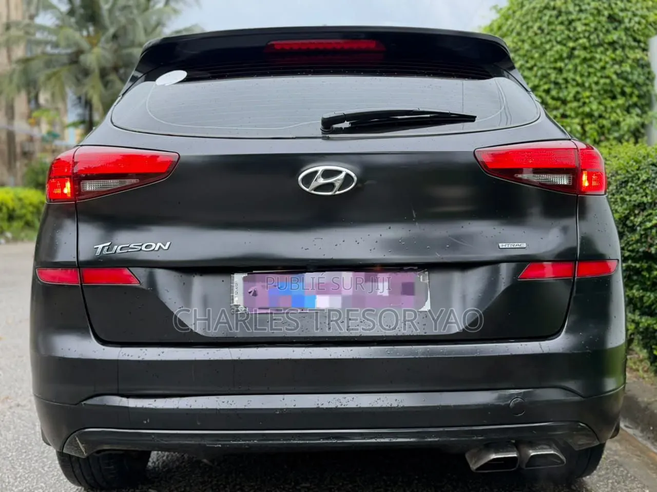 Hyundai Santa Fe Limited AWD 2017 Noir