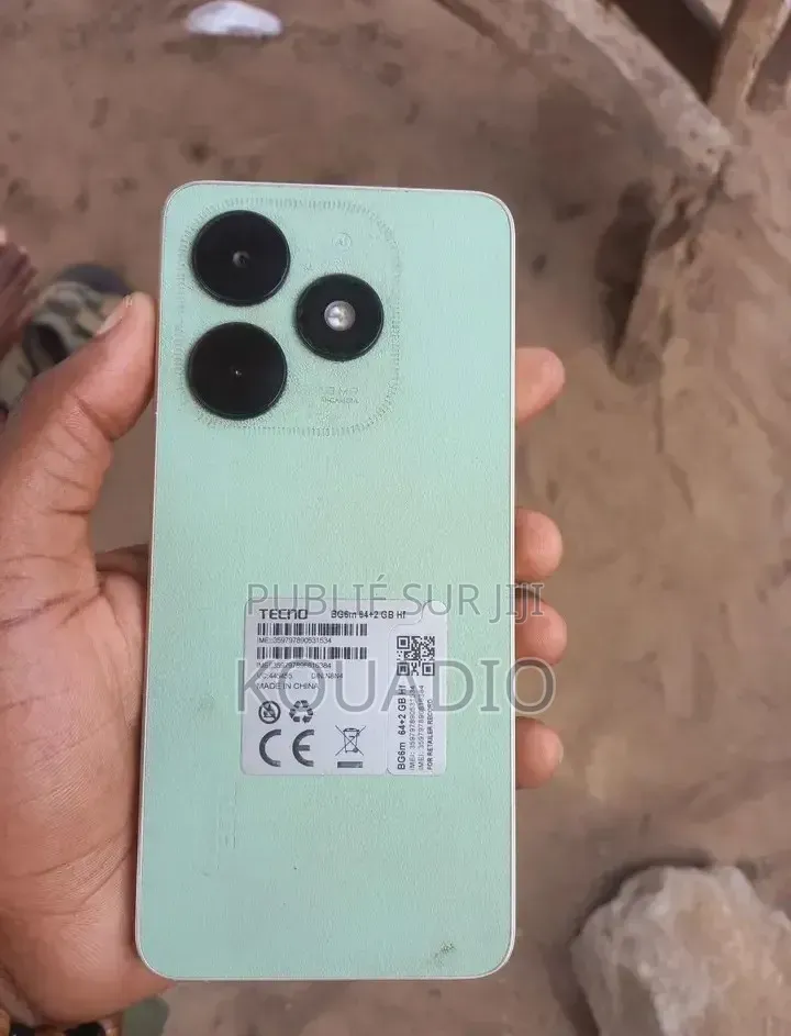 Nouveau Tecno Spark Go 128 GB Vert
